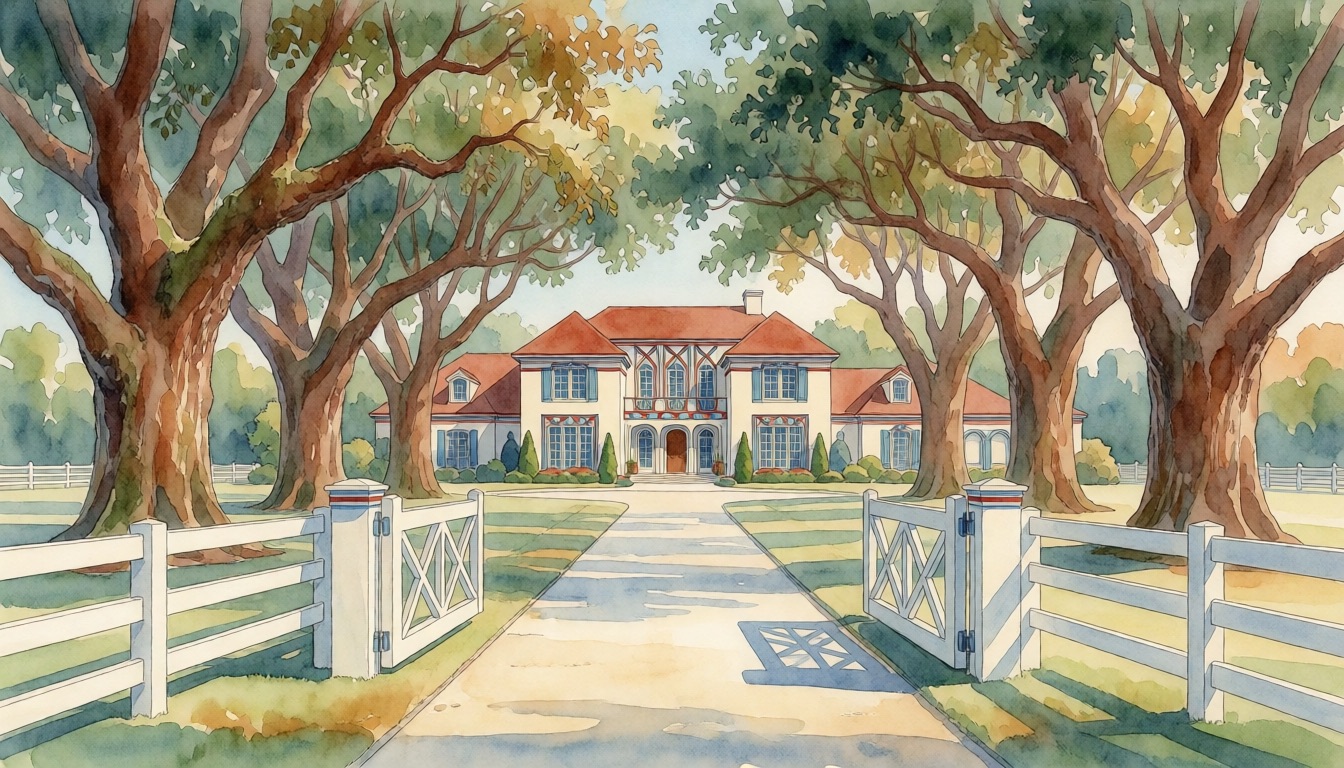 Homes for rent in Parkland, FL — watercolor illustration