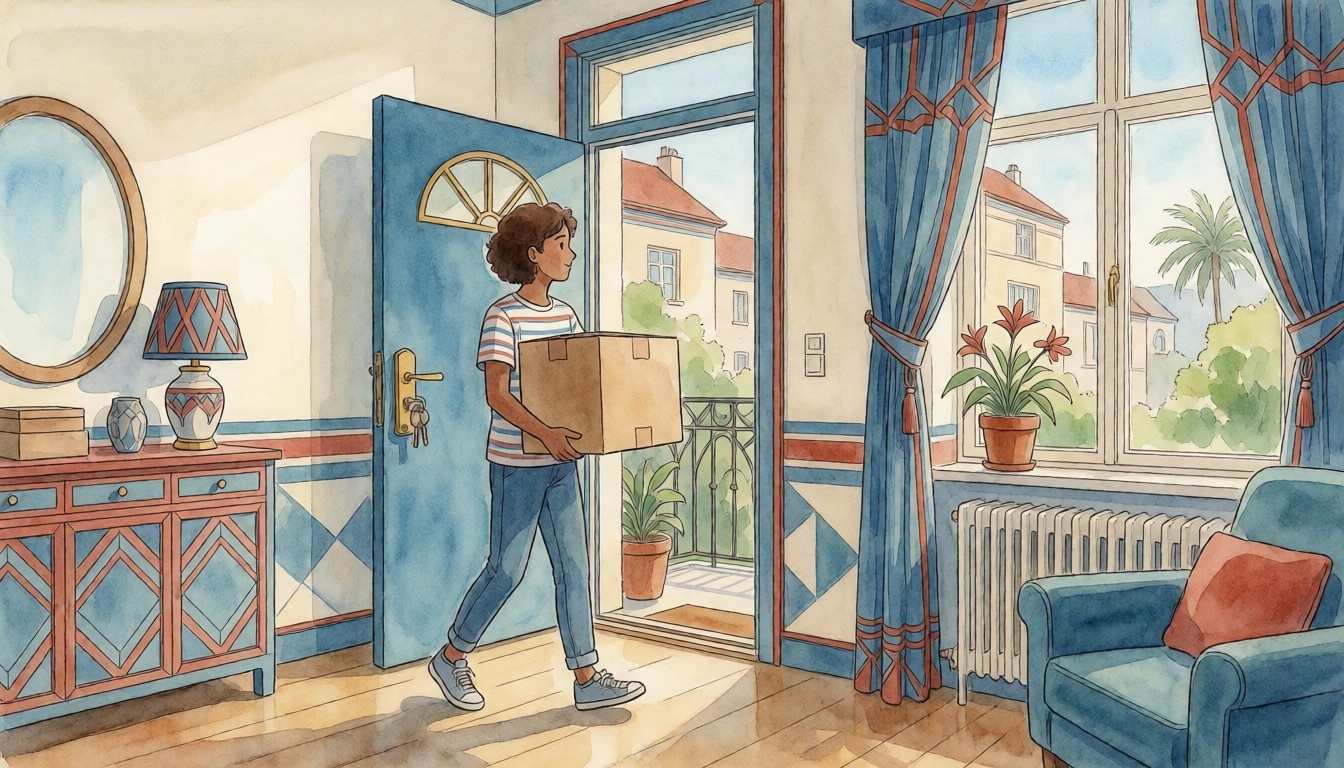 A First-Time Renter's Guide to South Florida — watercolor illustration