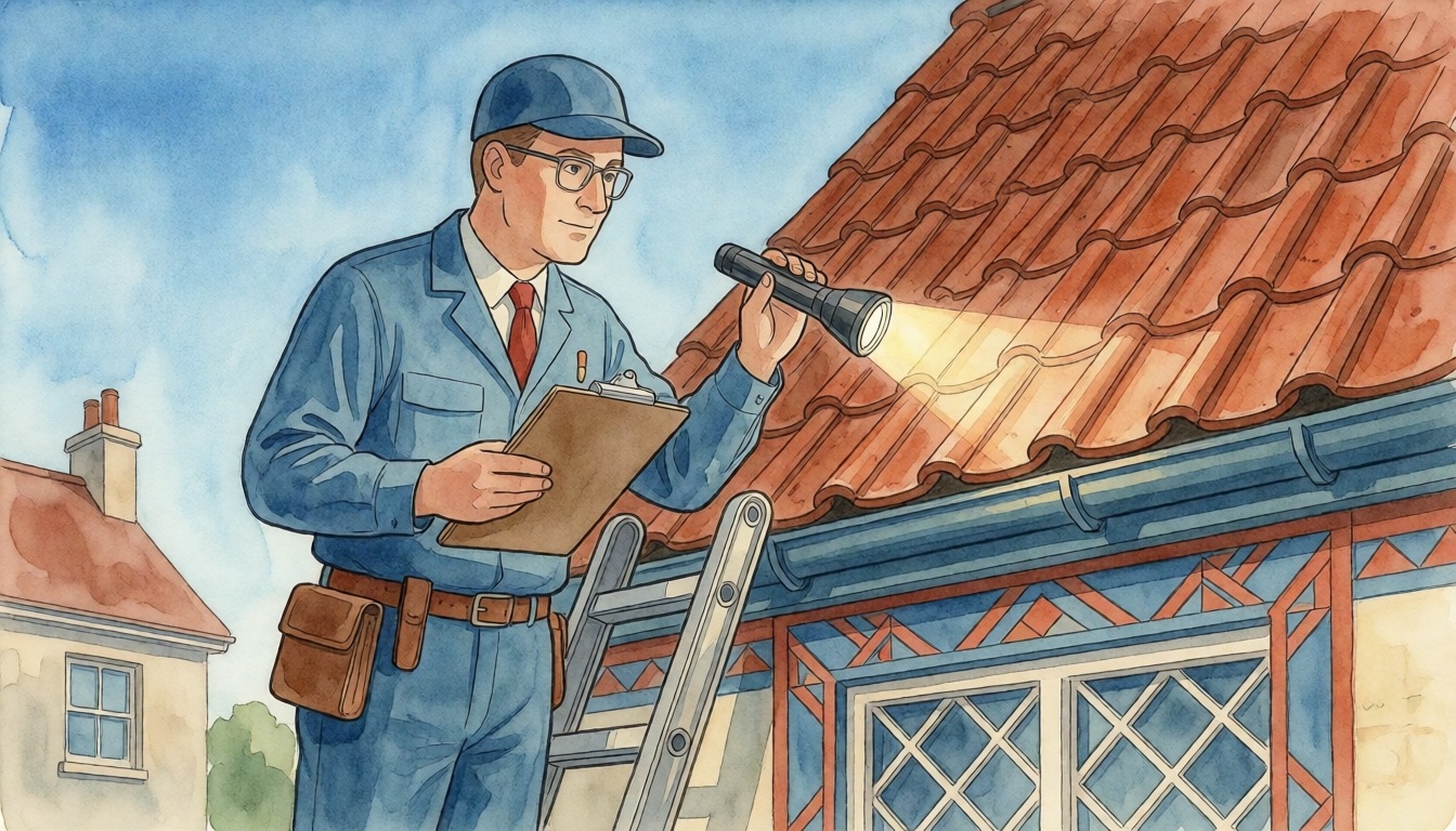 The Home Inspection: What to Expect — watercolor illustration