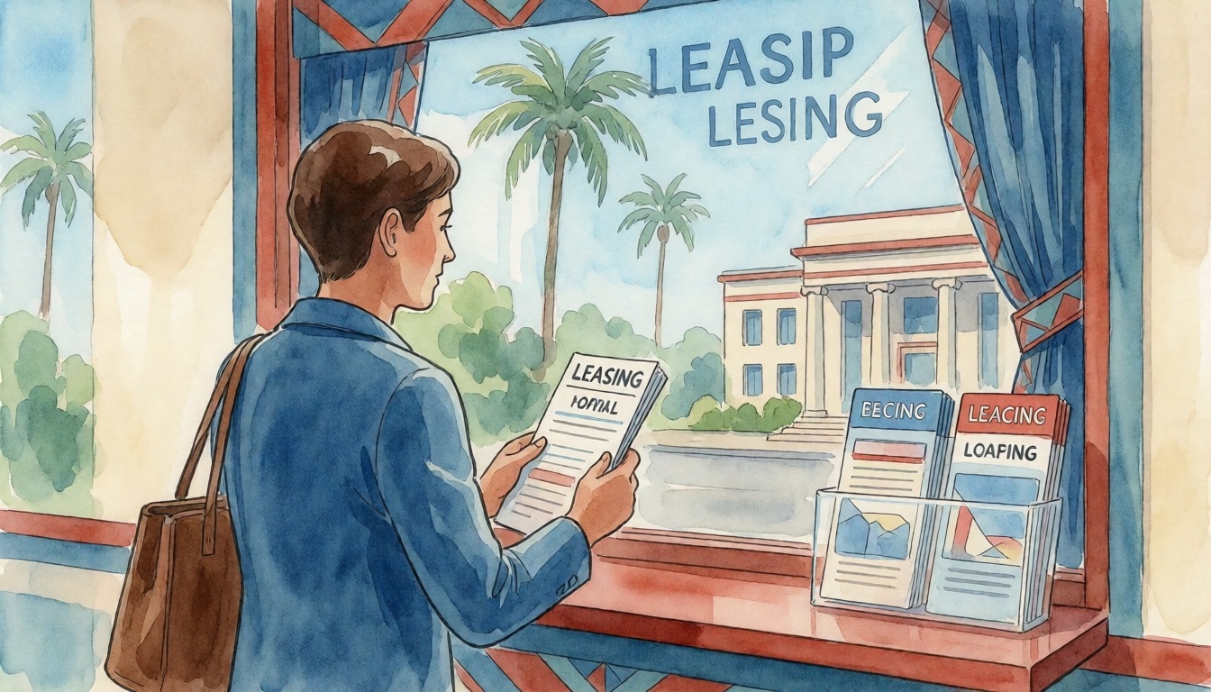 How to Rent an Apartment in South Florida: Step by Step — watercolor illustration