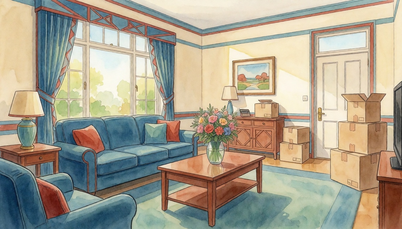 How to Sell Your Home: A Seller's Guide — watercolor illustration