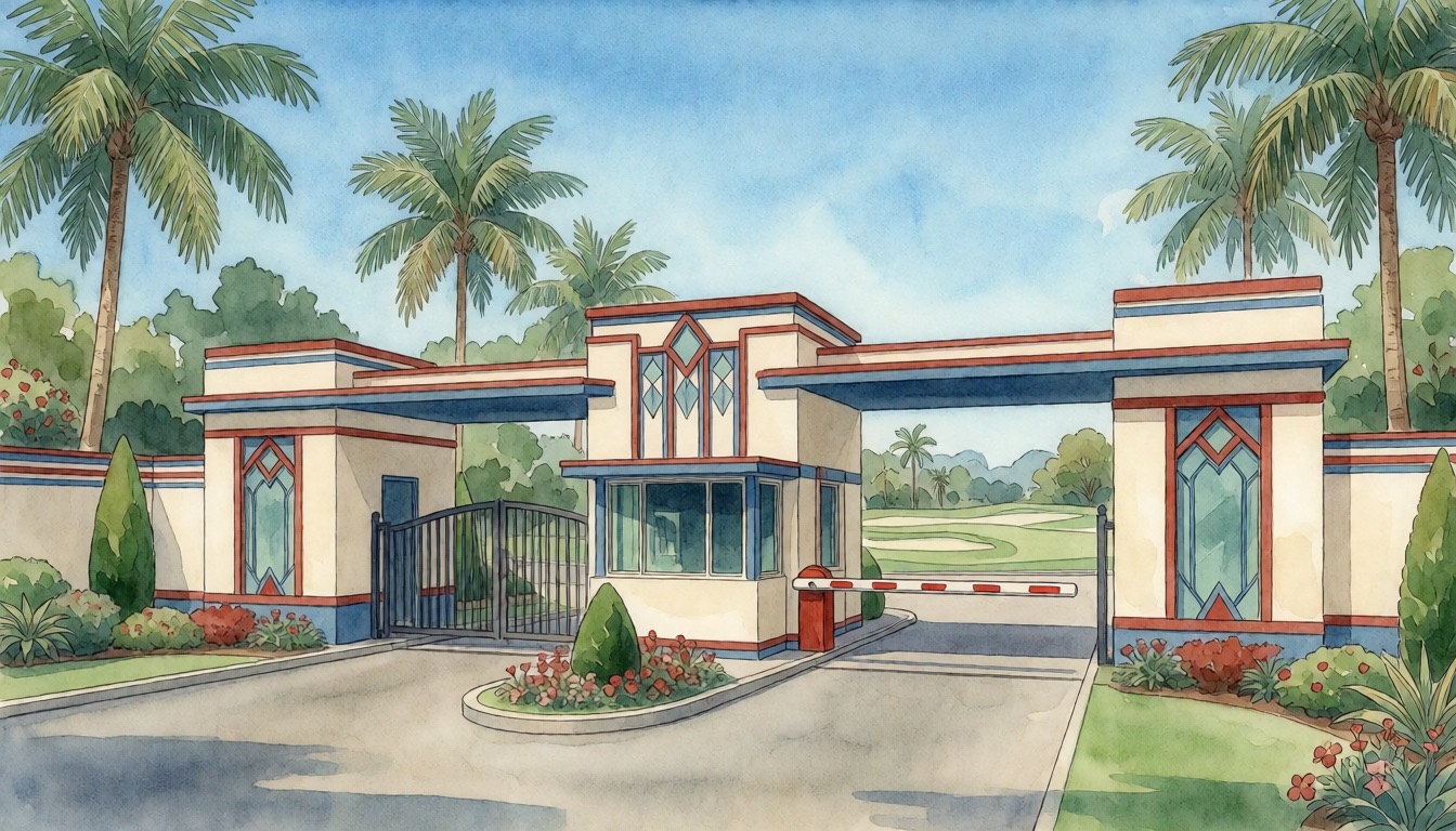 Parkland HOA Rental Rules: Approval & Waiting Periods — watercolor illustration