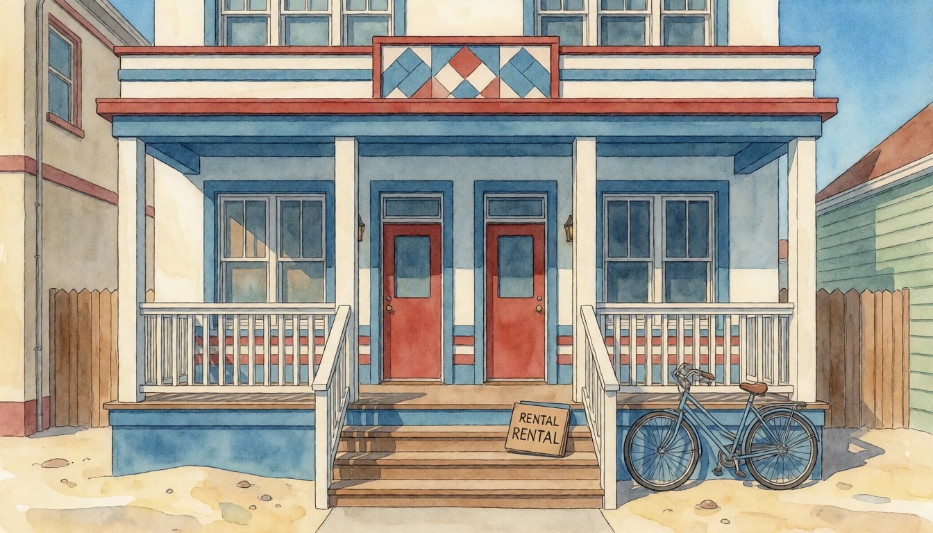Tips & Tricks for Renting in Deerfield Beach — watercolor illustration