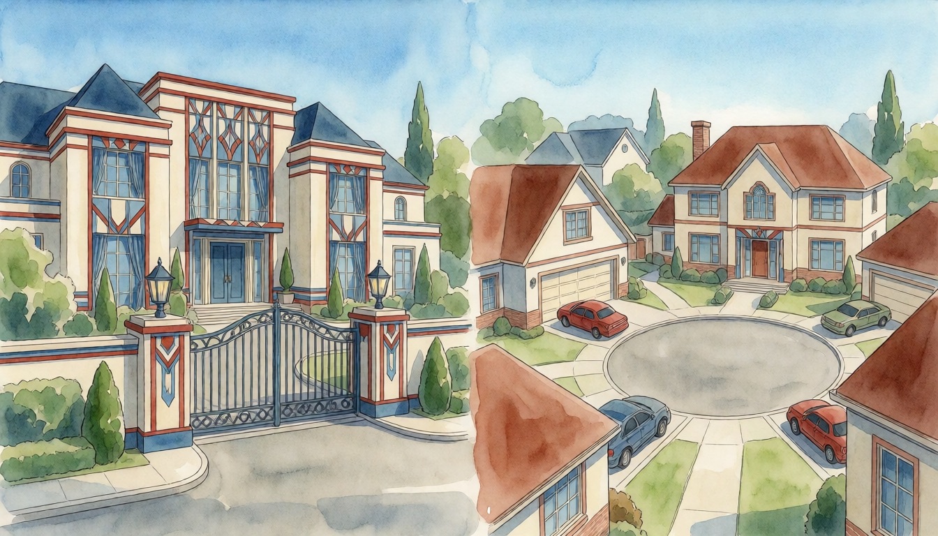 Parkland vs. Coral Springs Rentals: What the Gap Buys — watercolor illustration